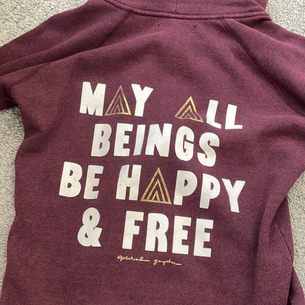 Spiritual Gangster zip up hoodie